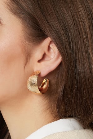 round earrings with pattern h5 Picture3